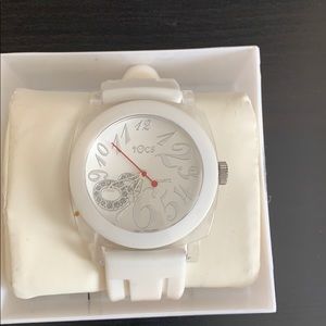 White tocs watch